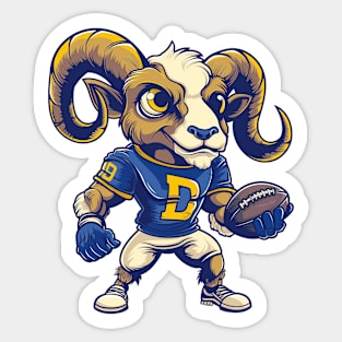 Bighorns Rams American Football Sticker